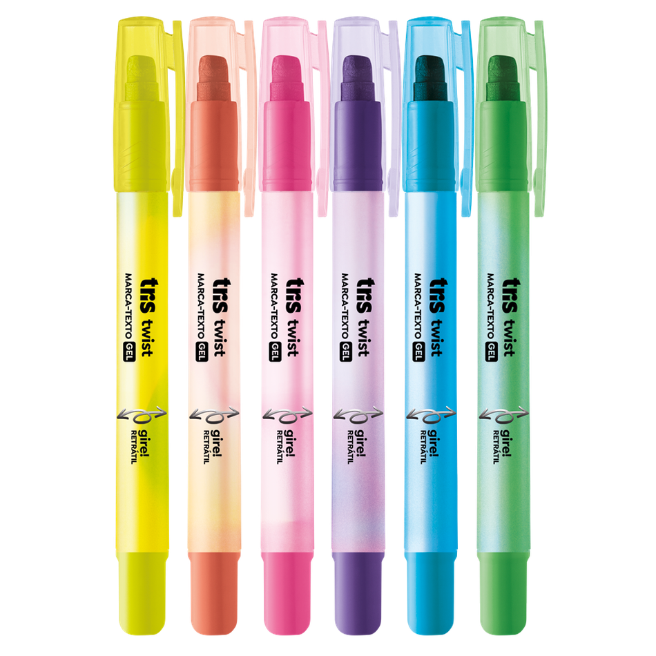 Marca Texto Tris Gel Twist