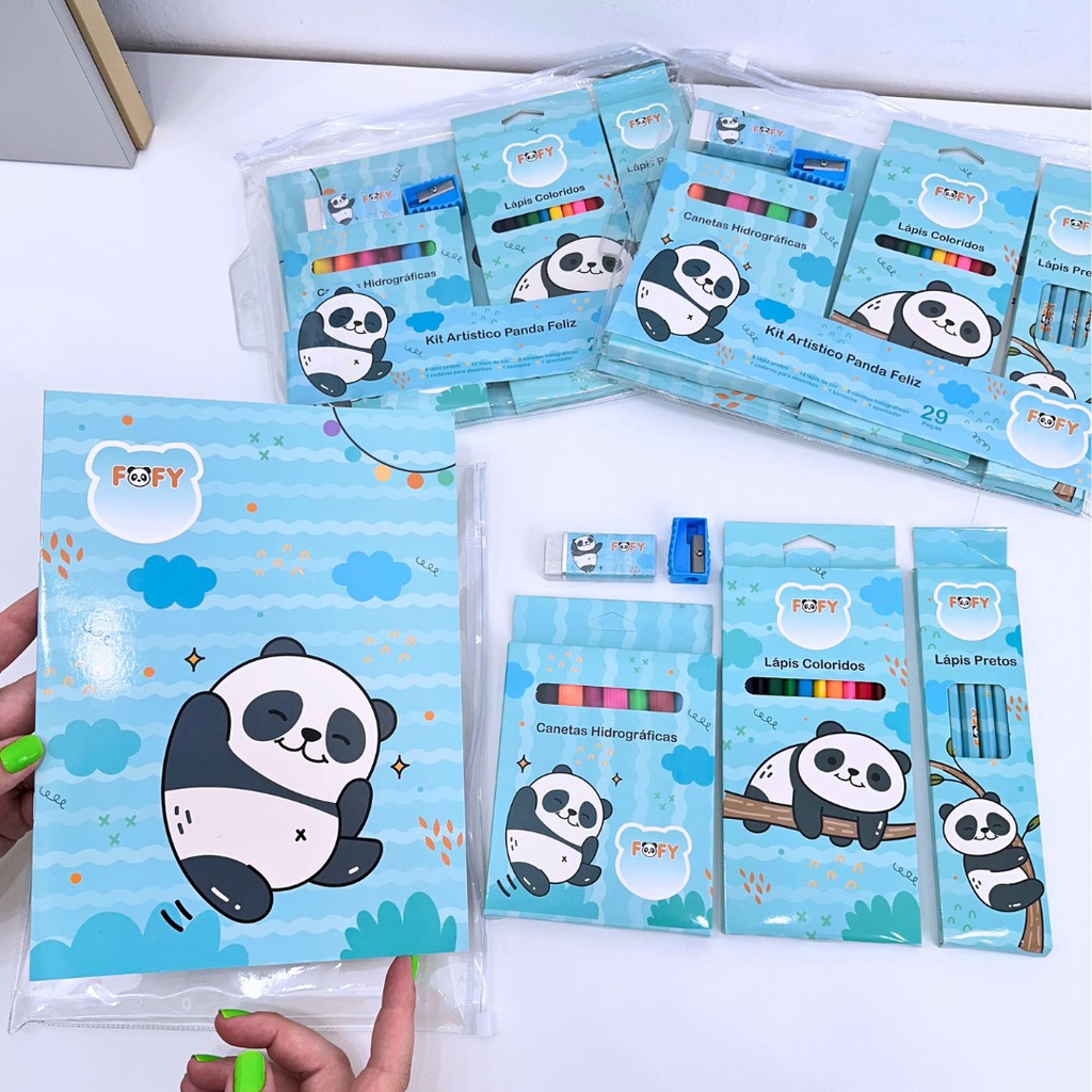 Kit Panda Feliz