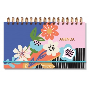 Agenda Mini Jardim Das Cores