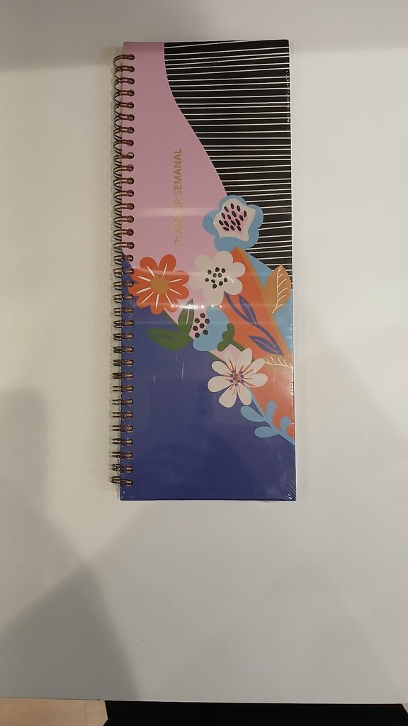 Planner Organizador Semanal Jardim Das Cores