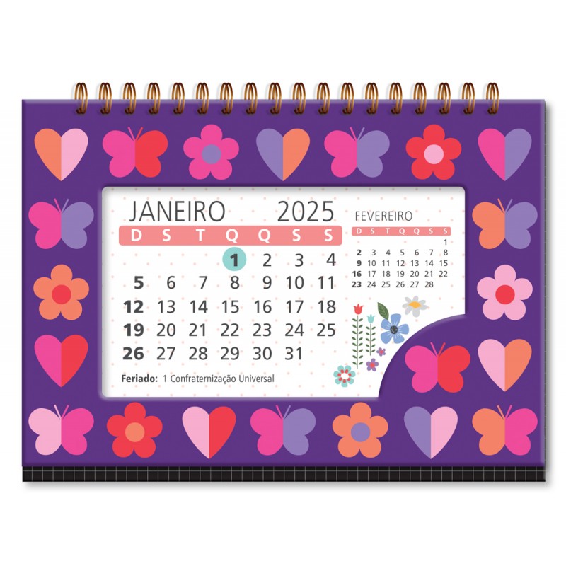 Calendario De Mesa F