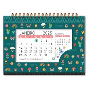 Calendario De Mesa Coisas Boas