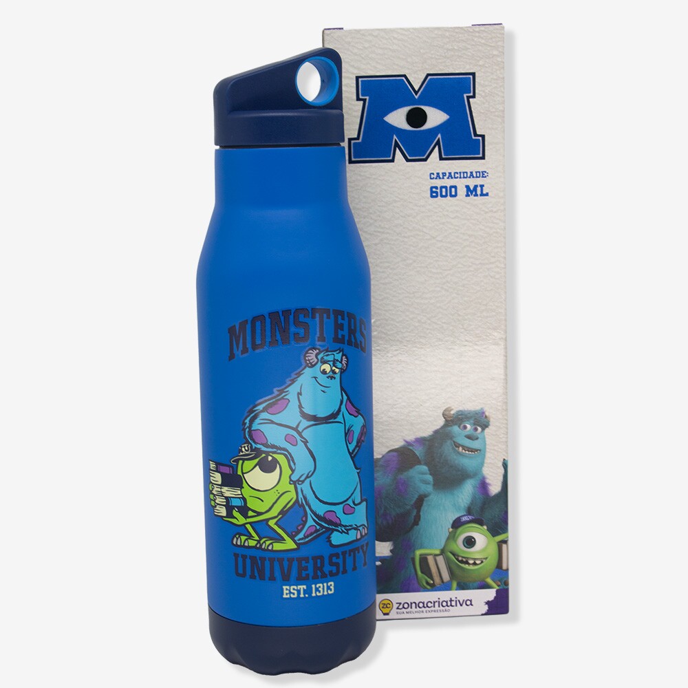 Garrafa Space 600Ml Monstros S.A 