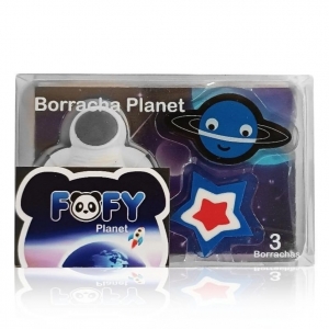 Borracha Planet 3 Pcs Ff4500 - Fofy