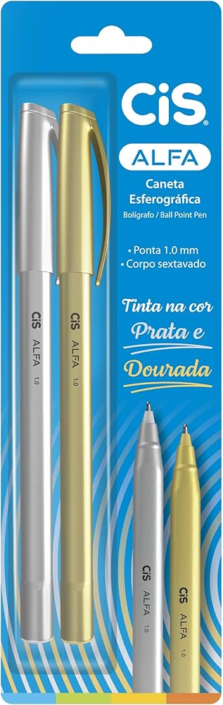 Caneta Cis Alfa1,0 Ou/Pr Bl