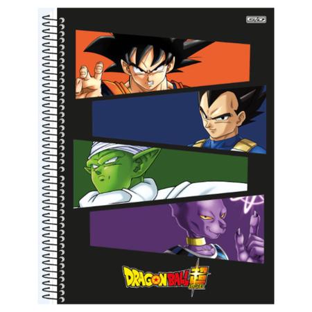 Caderno iversitario 80F Dragon Ball 