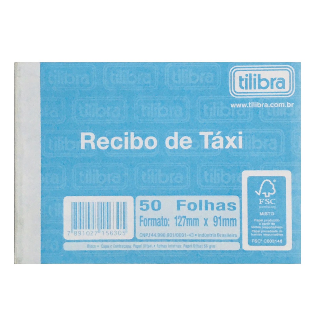 Recibo De Taxi 50F