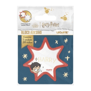 Bloco Adesivo Mini  Formato Harry Potter