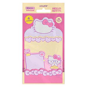 Bloco Adesivo Camadas Hello Kitty - 20F