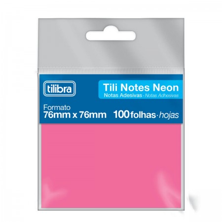 Tili Notes 76X76Mm  Transparente Pt Blt