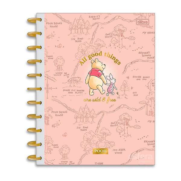 Caderno Tilid Conn Pooh 10M 160