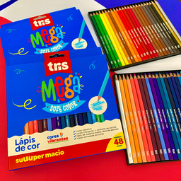 [7897476614960] Lapis Cor Tris Mega Soft - 48 Cores