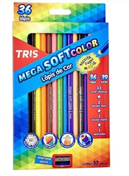 [27897476622754] Lapis Cor Tris Mega Soft - 36 Cores