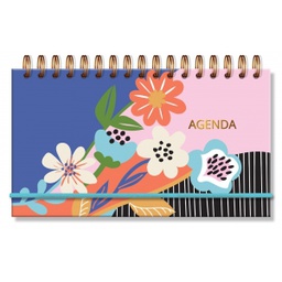 [00006466] Agenda Mini Jardim Das Cores