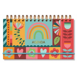 [00006460] Agenda Mini Arco-Iris