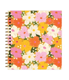 [25SG-37] Scrapbook - Floral Amarelo