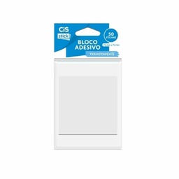 [55.3422] St0110 Bloco Adesivo Transp 75X75Mm