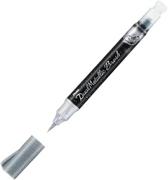 [XGFH-DZX] Dualmetallic Brush Prata Pentel