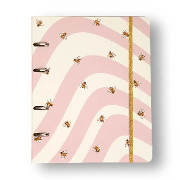 [7899866820609] Caderno Organizador Duo Melissa Pautado &amp; Pontado A5 Colmeia