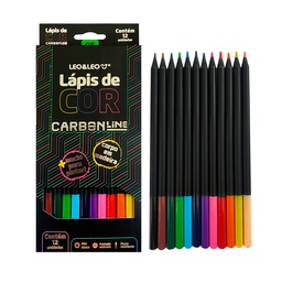 [7897256244301] Lapis De Cor Carbon 12 Cores Redondo