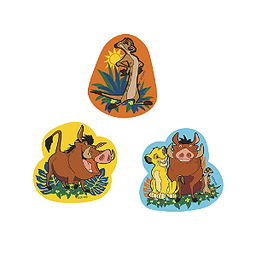 [7897256227151] Borracha Decorada Rei Leao