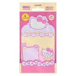 [67897256256016] Bloco Adesivo Camadas Hello Kitty - 20F