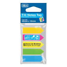 [7891027314743] Tili Notes 43X12Mm 5C Tag Bl