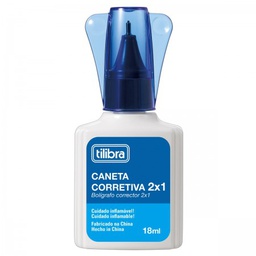 [7891027344580] Caneta Corretiva 2X1 18Ml