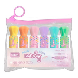 [7891027352899] Marca Texto Mini Candy Estojo